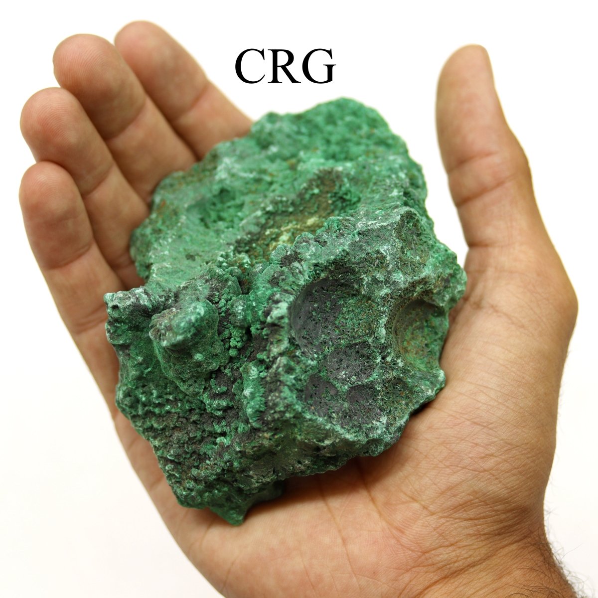 2 LB. Fibrous Malachite / MIXED SIZES
