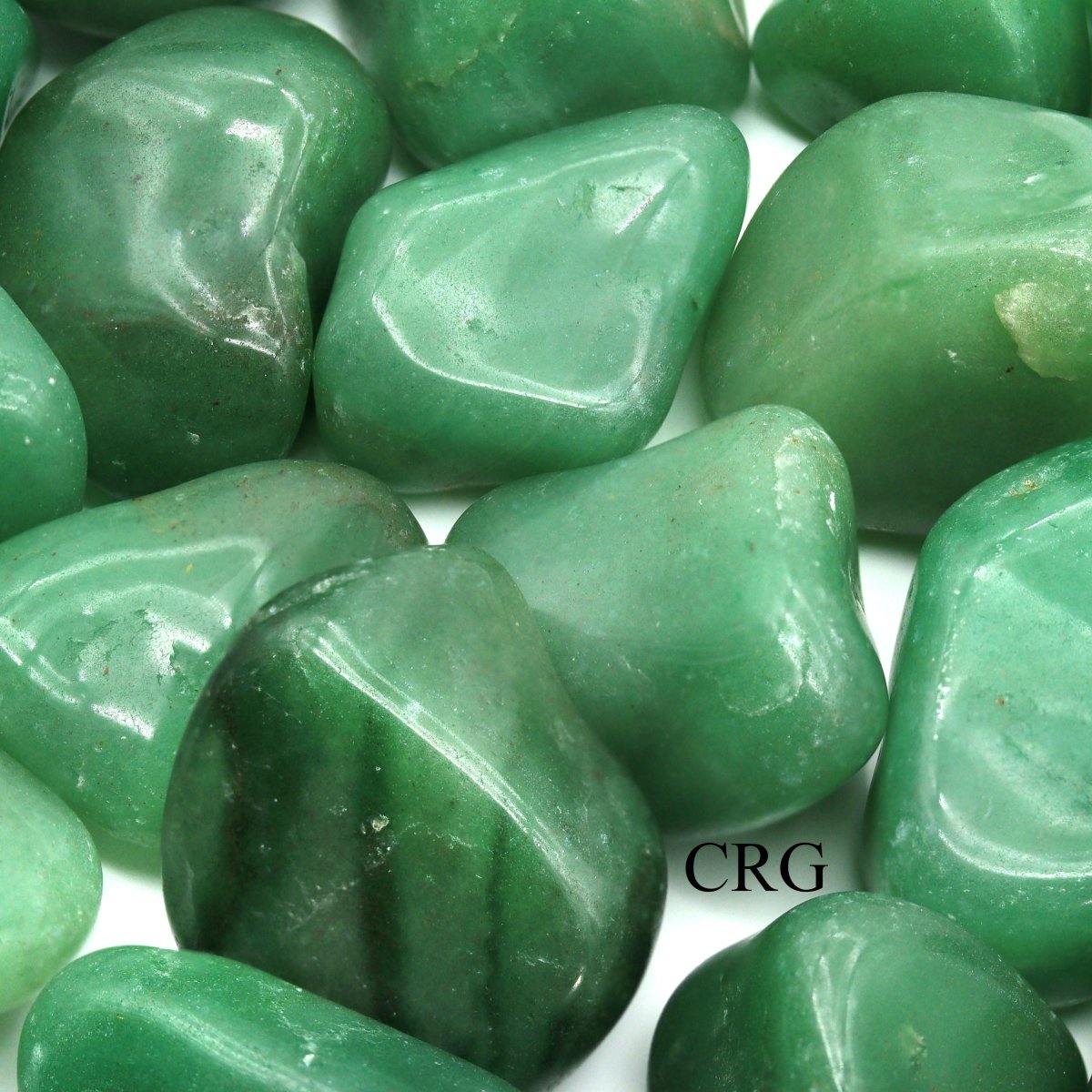 Tumbled Green Quartz 20 to 40mm (1 Pound)