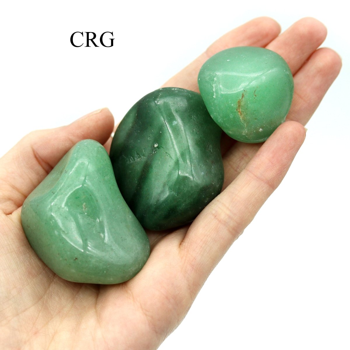 Tumbled Green Quartz 20 to 40mm (1 Pound)