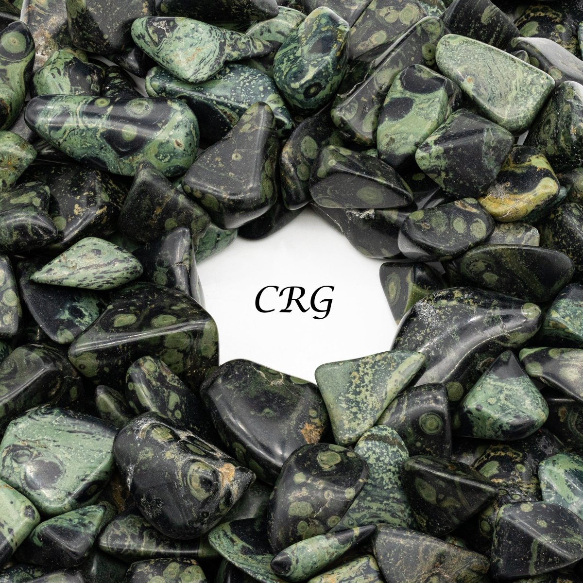 Tumbled Kambaba Jasper / 0.75-1.5" AVG - 1 LB. LOT