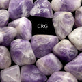 Tumbled Banded Amethyst / 30-60mm AVG - 1 LB. LOT