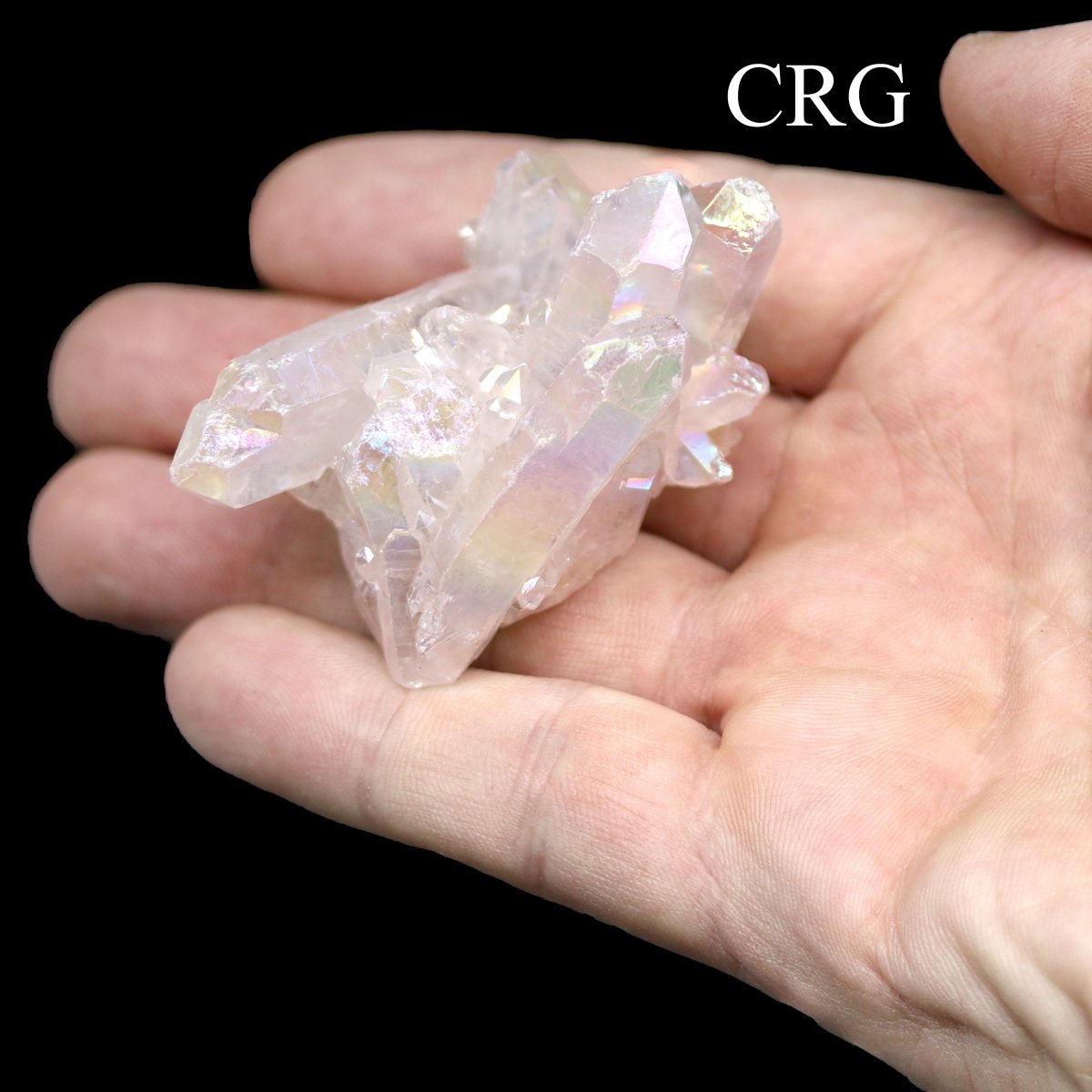 Angel Aura Quartz Points and Clusters / 1-3" AVG - 1 LB. LOT