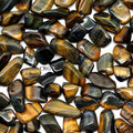 Tumbled Mixed Tiger's Eye / 1-2" AVG - 1 LB. LOT