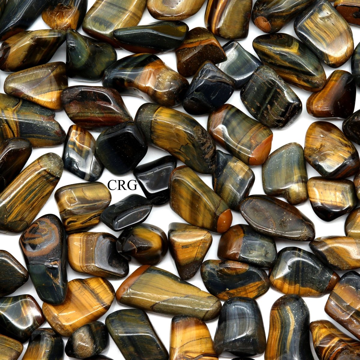 Tumbled Mixed Tiger's Eye / 1-2" AVG - 1 LB. LOT