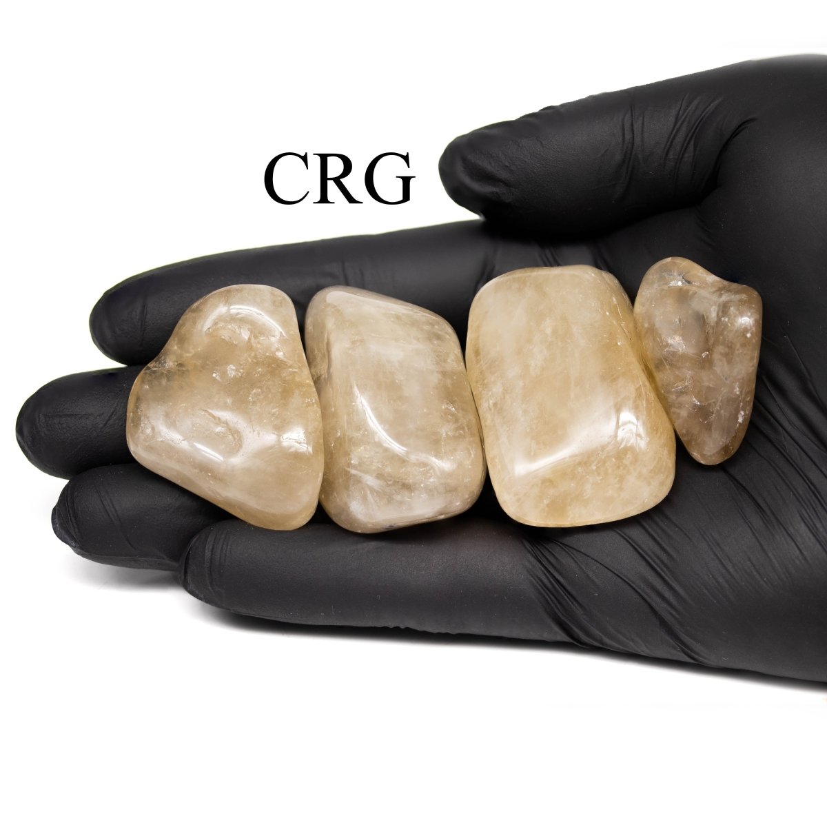Tumbled Natural Citrine / 1-2" AVG - 1 LB. LOT