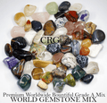 Exclusive Tumbled World Gemstone Mix / 1-3" AVG - 1 LB. LOT