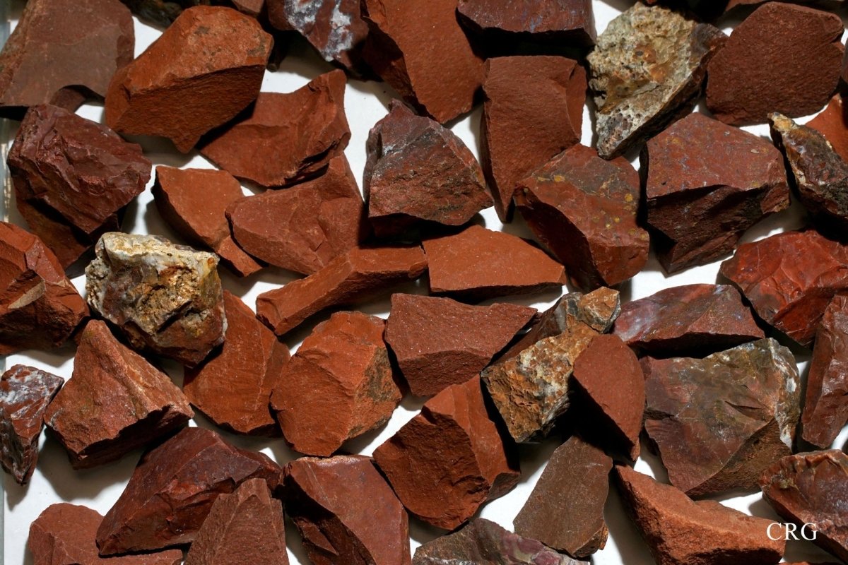 Rough Red Jasper / 1-2" AVG - 1 PIECE