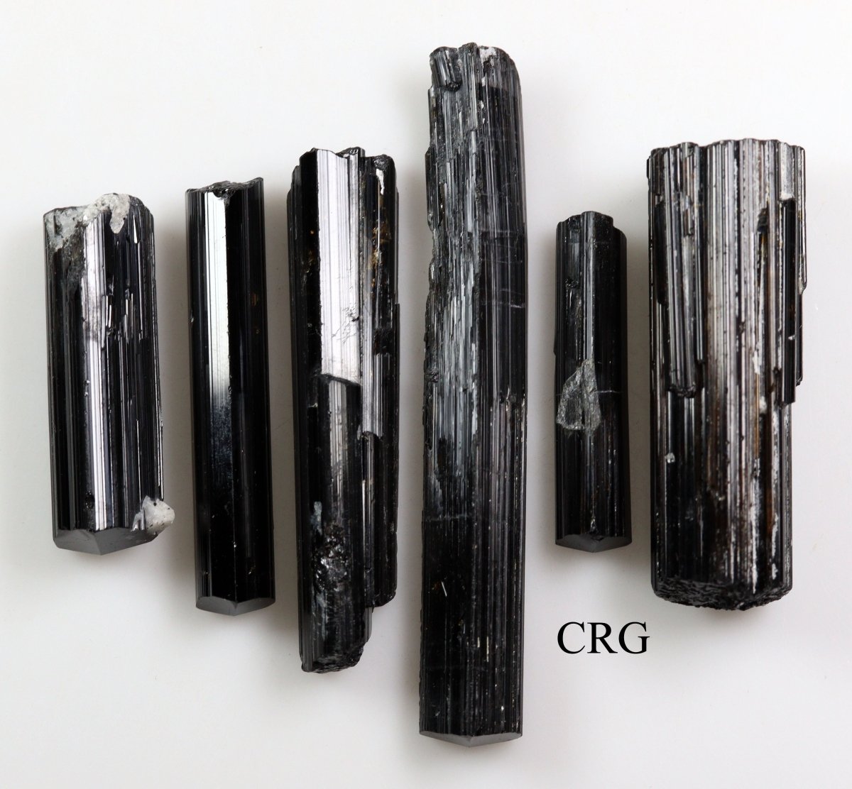 Extra Quality Black Tourmaline Rods / 0.5-4" AVG - 1 PIECE