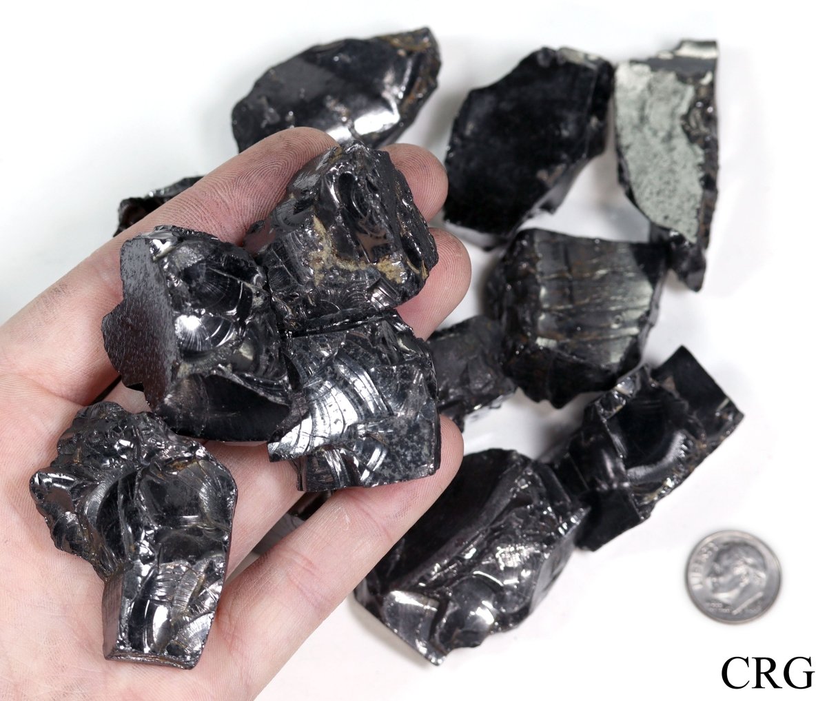 Elite Shungite Crystal / 21-30g AVG - 1 PIECE