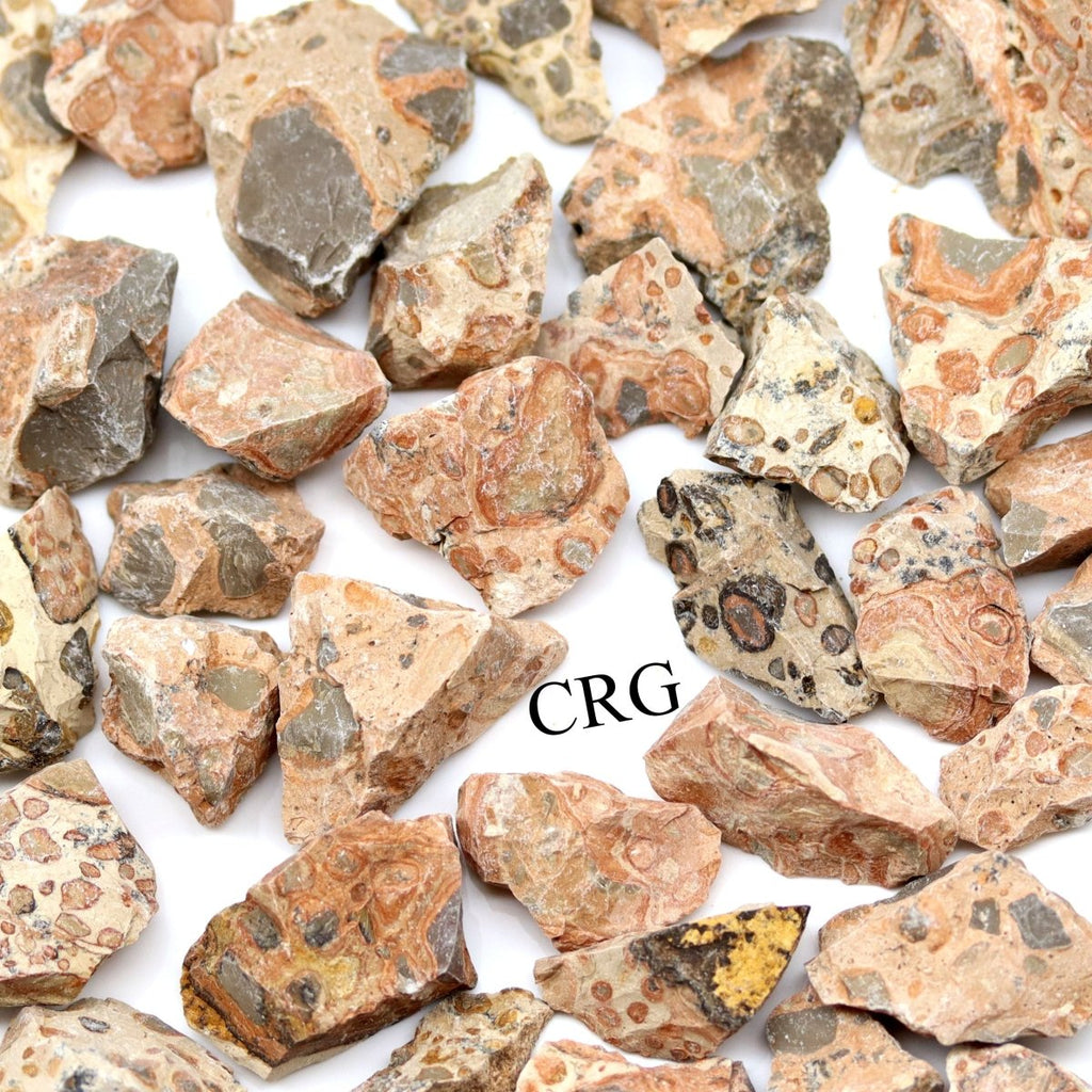Rough Leopard Skin Jasper / 1-2" AVG - 1 PIECE