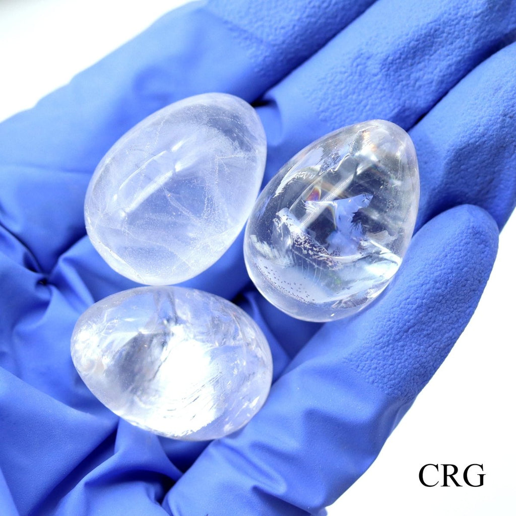 Clear Quartz Egg / 15mm AVG - QTY 1