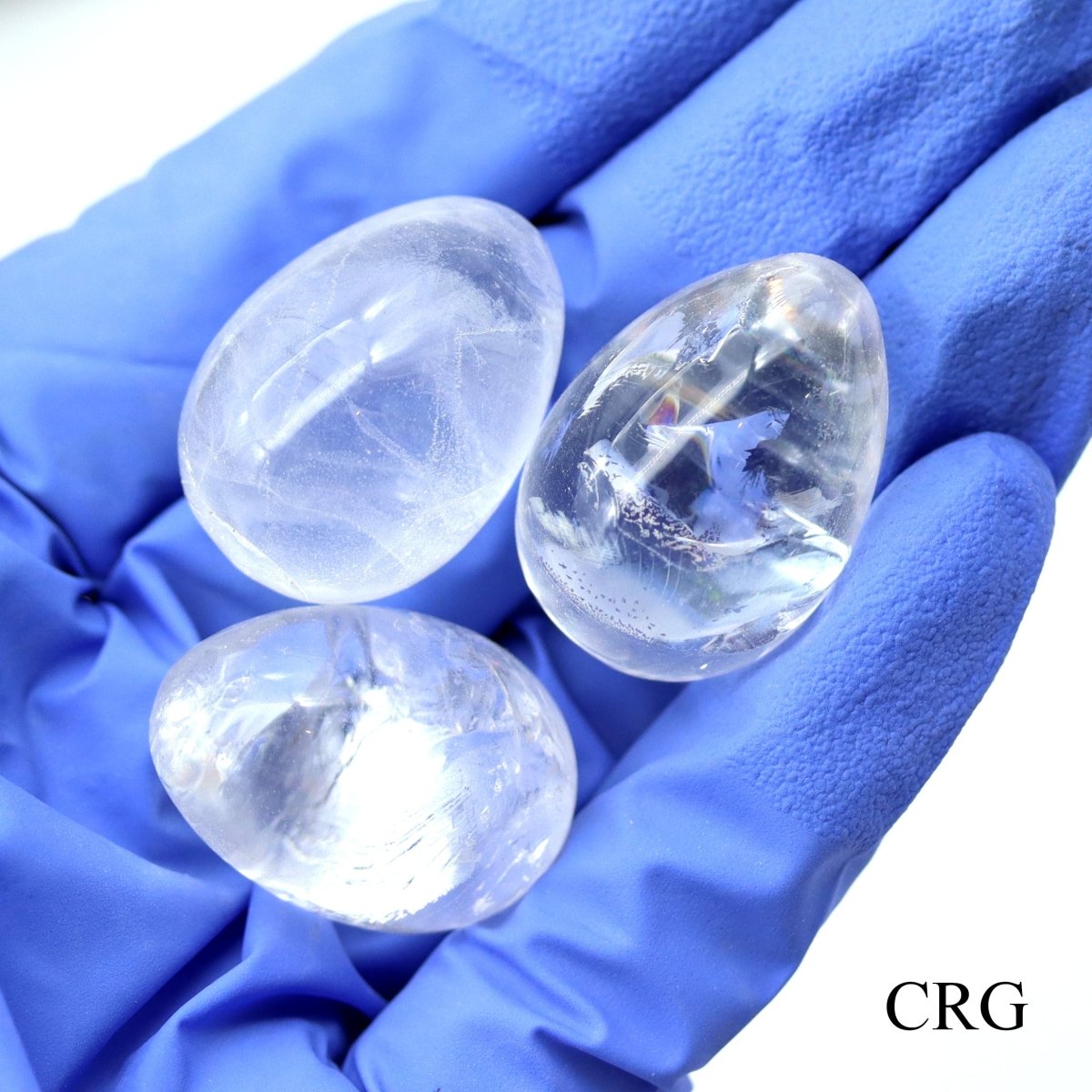 Clear Quartz Egg / 15mm AVG - QTY 1
