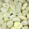 1 PIECE - Sulfur Quartz 20-50 mm Tumbled Gemstones Wholesale Bulk