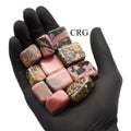 Tumbled Rhodonite from Pakistan 1 to 2 inch (1 piece)