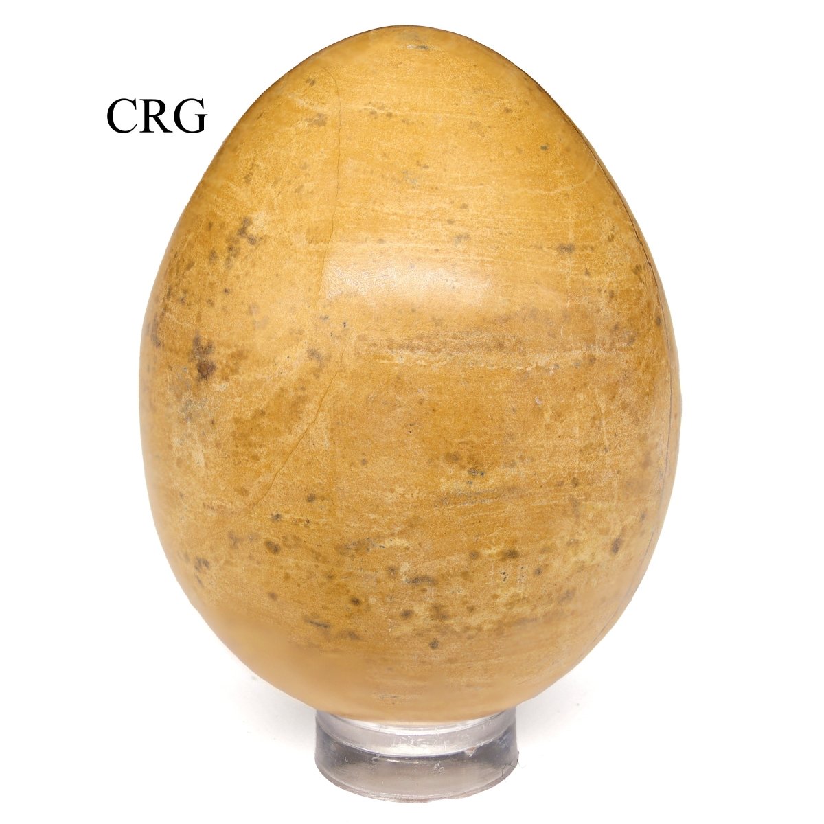 1 PIECE - Yellow Onyx Egg (50 MM) AVG