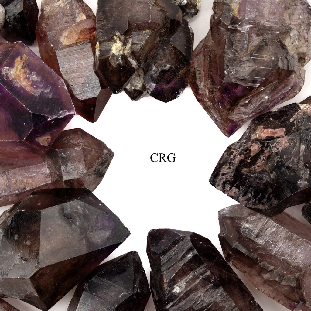 1 Piece - Shangaan Smoky Amethyst Scepters from Zimbabwe / 2-4" Avg