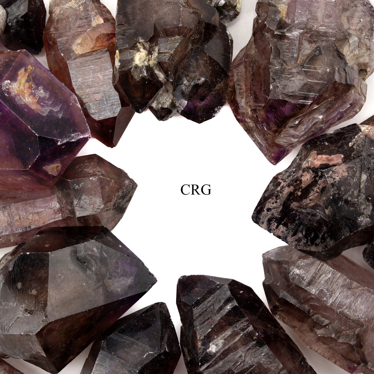 1 Piece - Shangaan Smoky Amethyst Scepters from Zimbabwe / 2-4" Avg