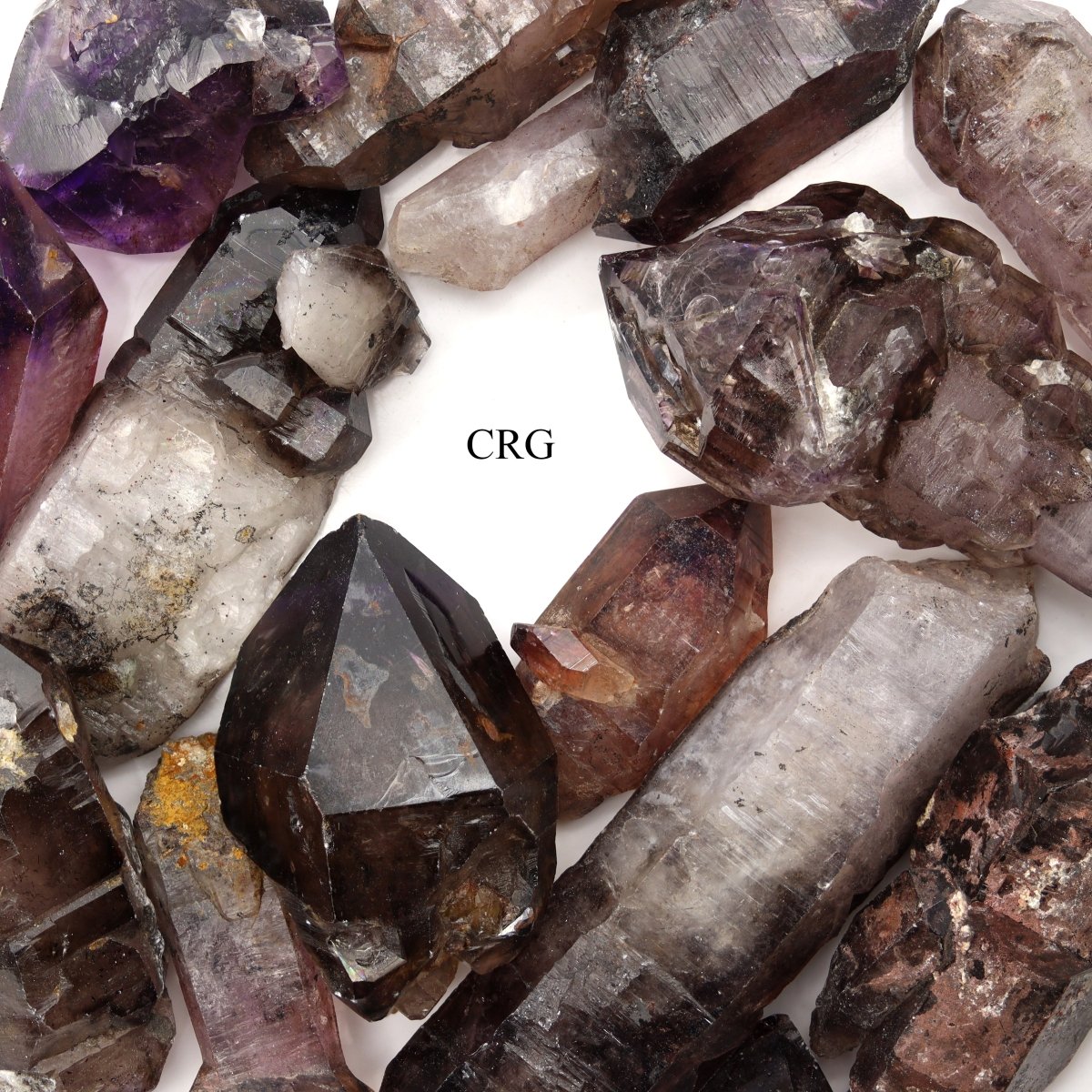 1 Piece - Shangaan Smoky Amethyst Scepters from Zimbabwe / 2-4" Avg