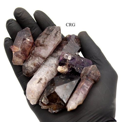 1 Piece - Shangaan Smoky Amethyst Scepters from Zimbabwe / 2-4" Avg