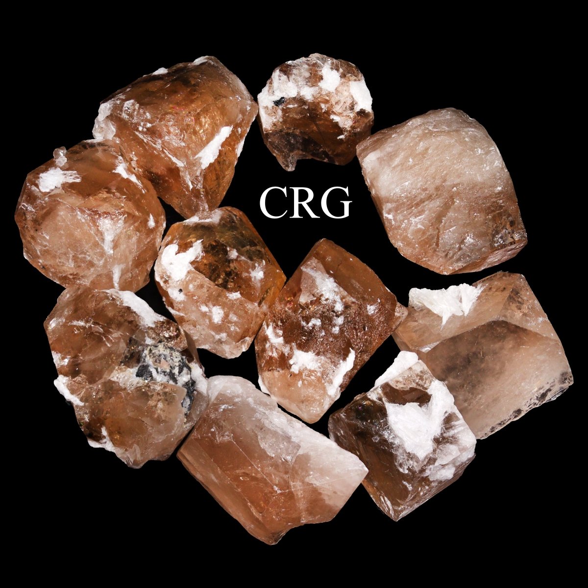 100 GRAM LOT - Gemmy Imperial Topaz / Mixed Sizes