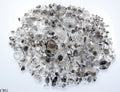 100 Gram Lot -  Carbon Quartz Double Terminated Crystals / 5-35 MM