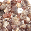 100 Gram Lot - Red Hematoid Quartz from Zimbabwe - 15-40mm