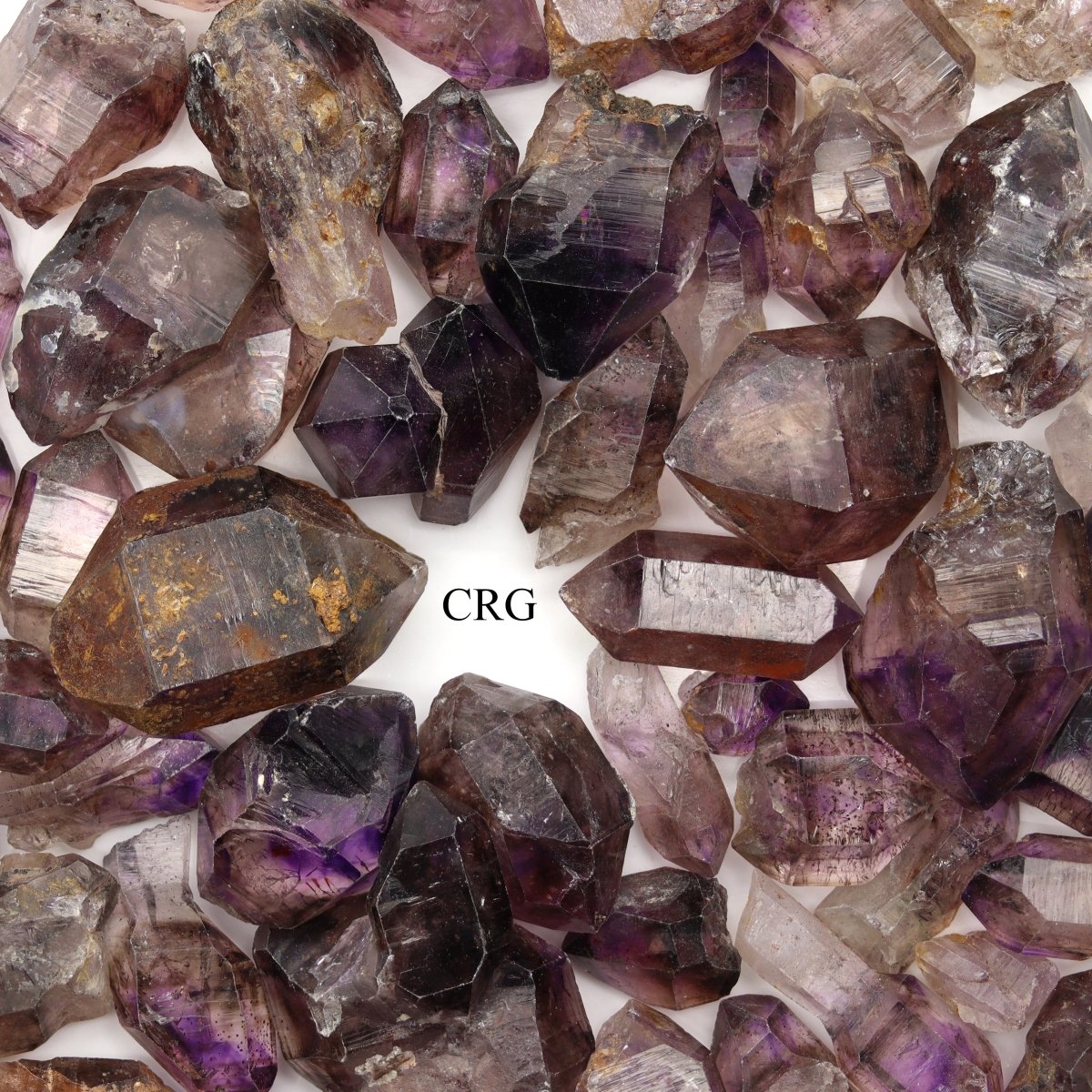 100 Gram Lot - Shangaan Smoky Amethyst Scepters from Zimbabwe - 15-50mm