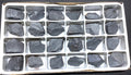 Bulk Wholesale Lot 24 Piece Flat Hematite Rough Raw Stones Natural Spectralite Gemstones Crystals Iron Ore