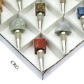12 Piece Flat - Assorted Bottle Stoppers / 3"-4"