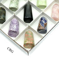 12 Piece Flat - Assorted Gemstone Freeforms
