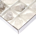 12 Piece Flat - Crystal Quartz Clusters