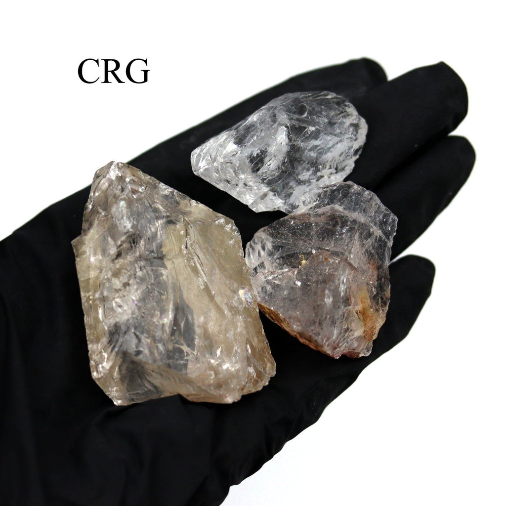 1KILO LOT - Rough Mixed Quartz from India / 1"-4" avg.