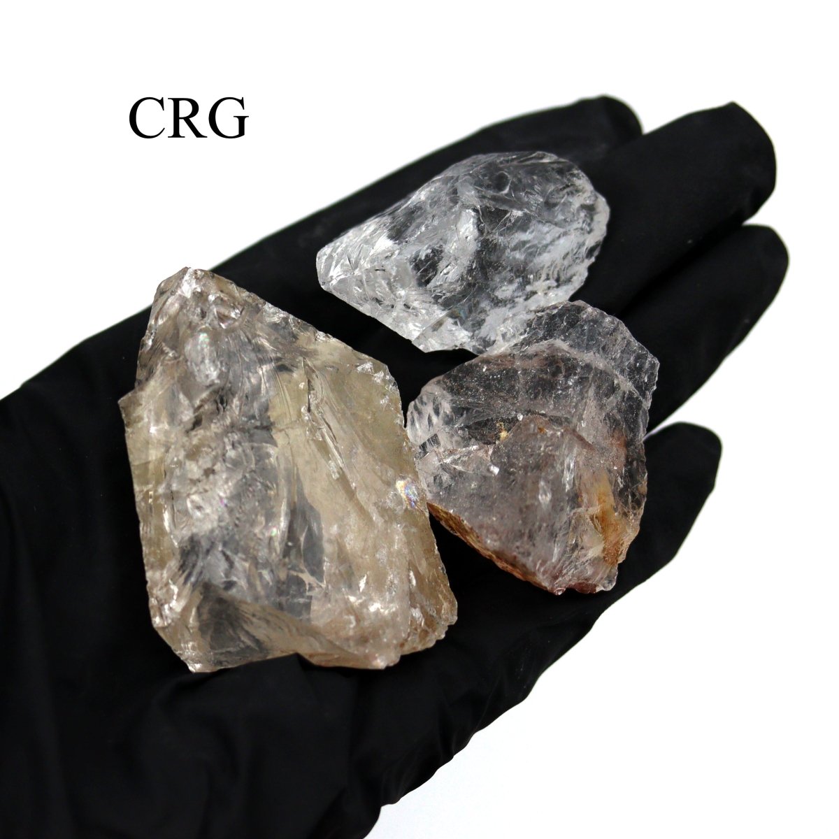 1KILO LOT - Rough Mixed Quartz from India / 1"-4" avg.