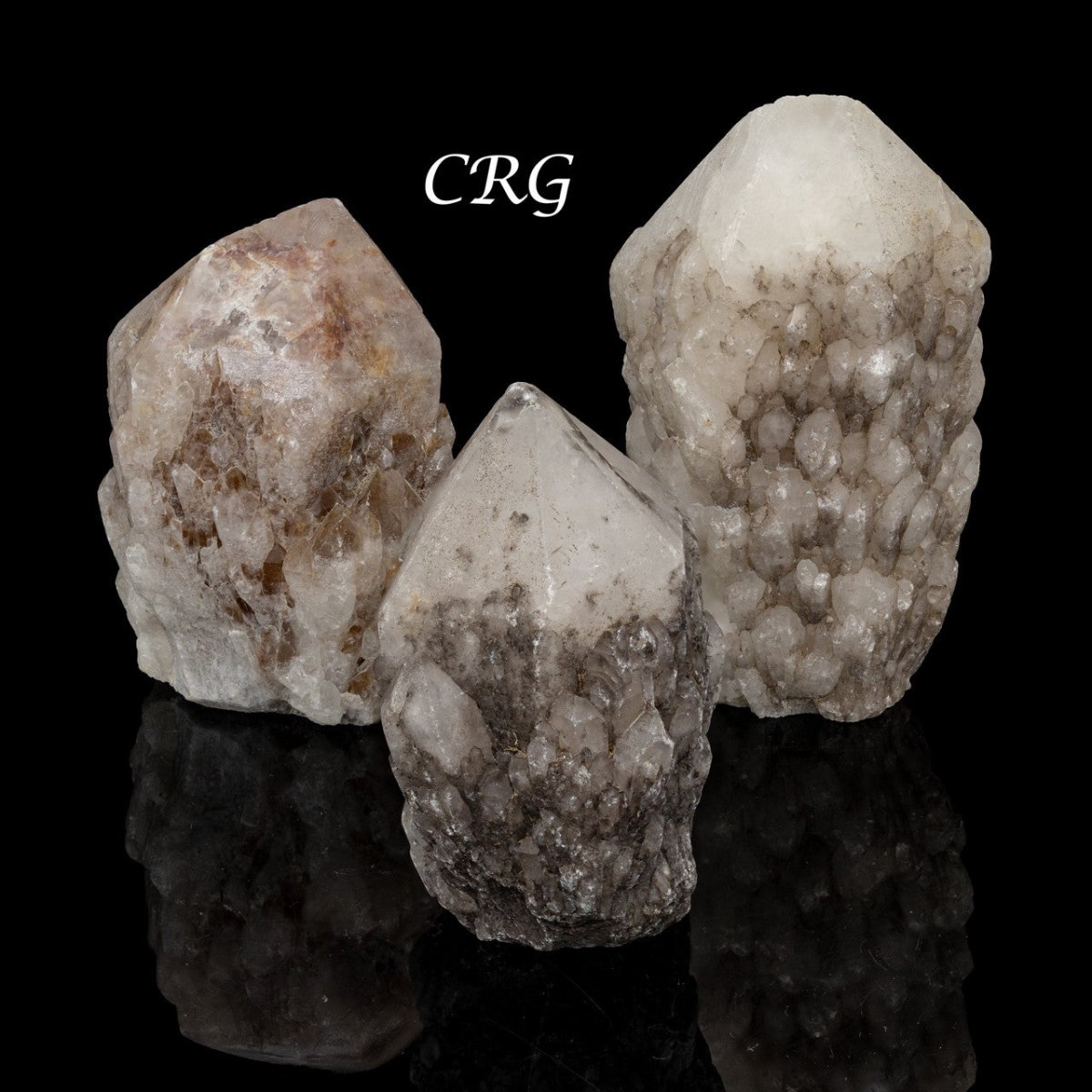 1LB LOT - Candle Quartz Tower Points AKA Cactus points