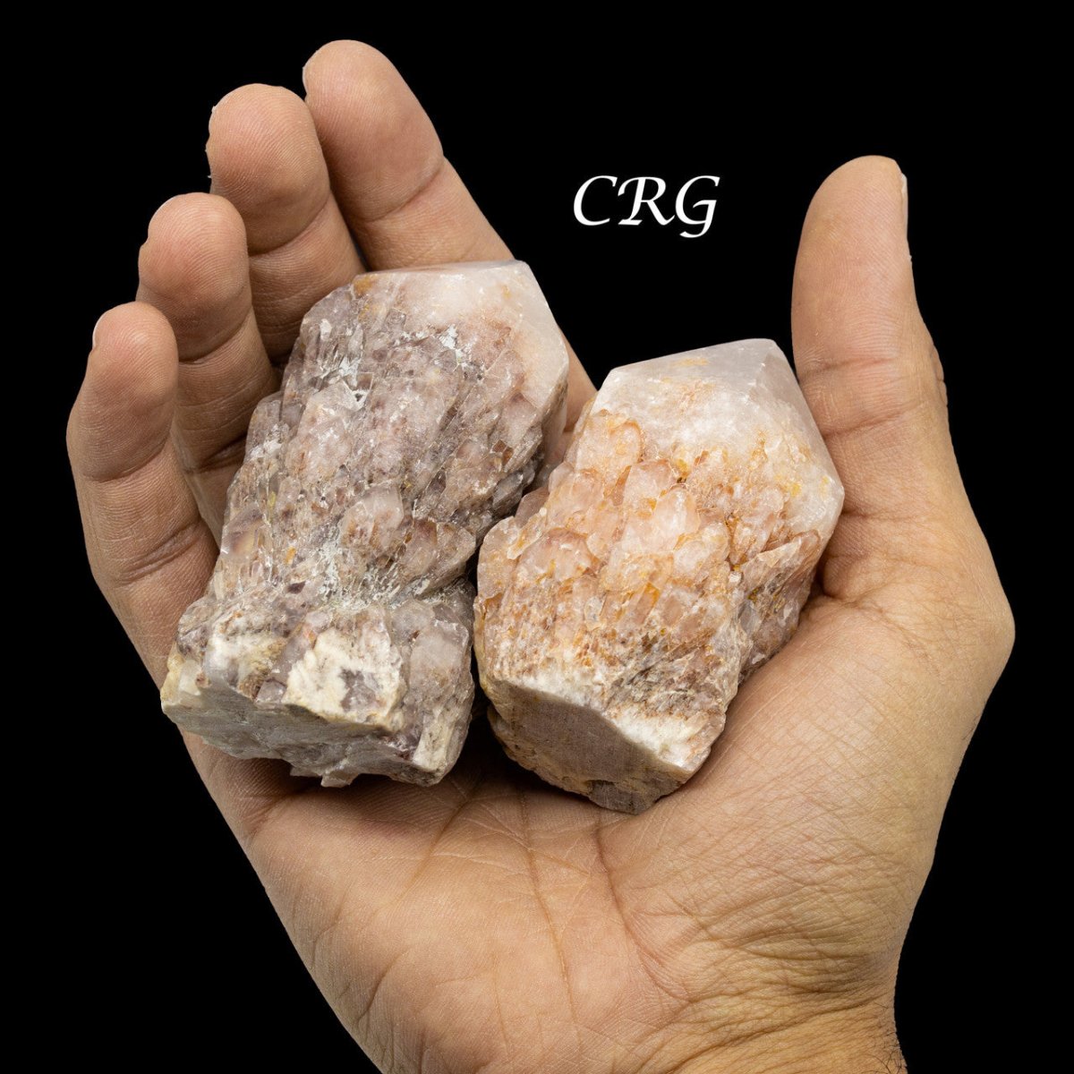 1LB LOT - Candle Quartz Tower Points AKA Cactus points