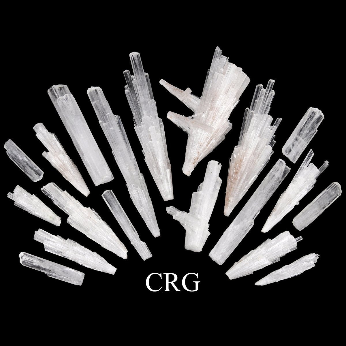 1LB LOT - Scolecite Super Slices from India / Mixed Sizes