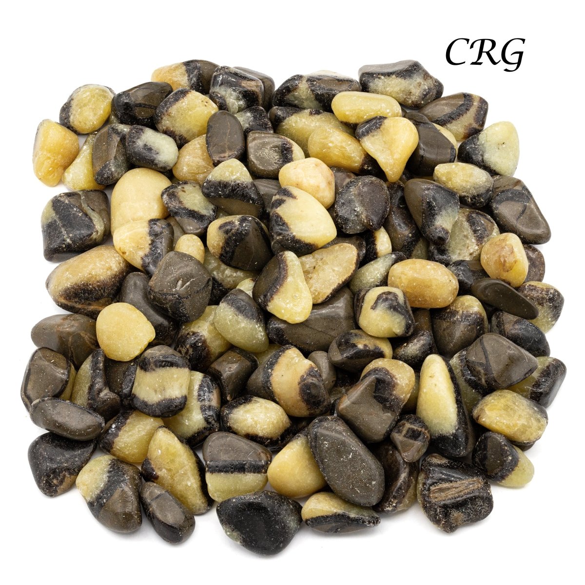 1LB LOT - Septarian Calcite Tumbled from Madagascar