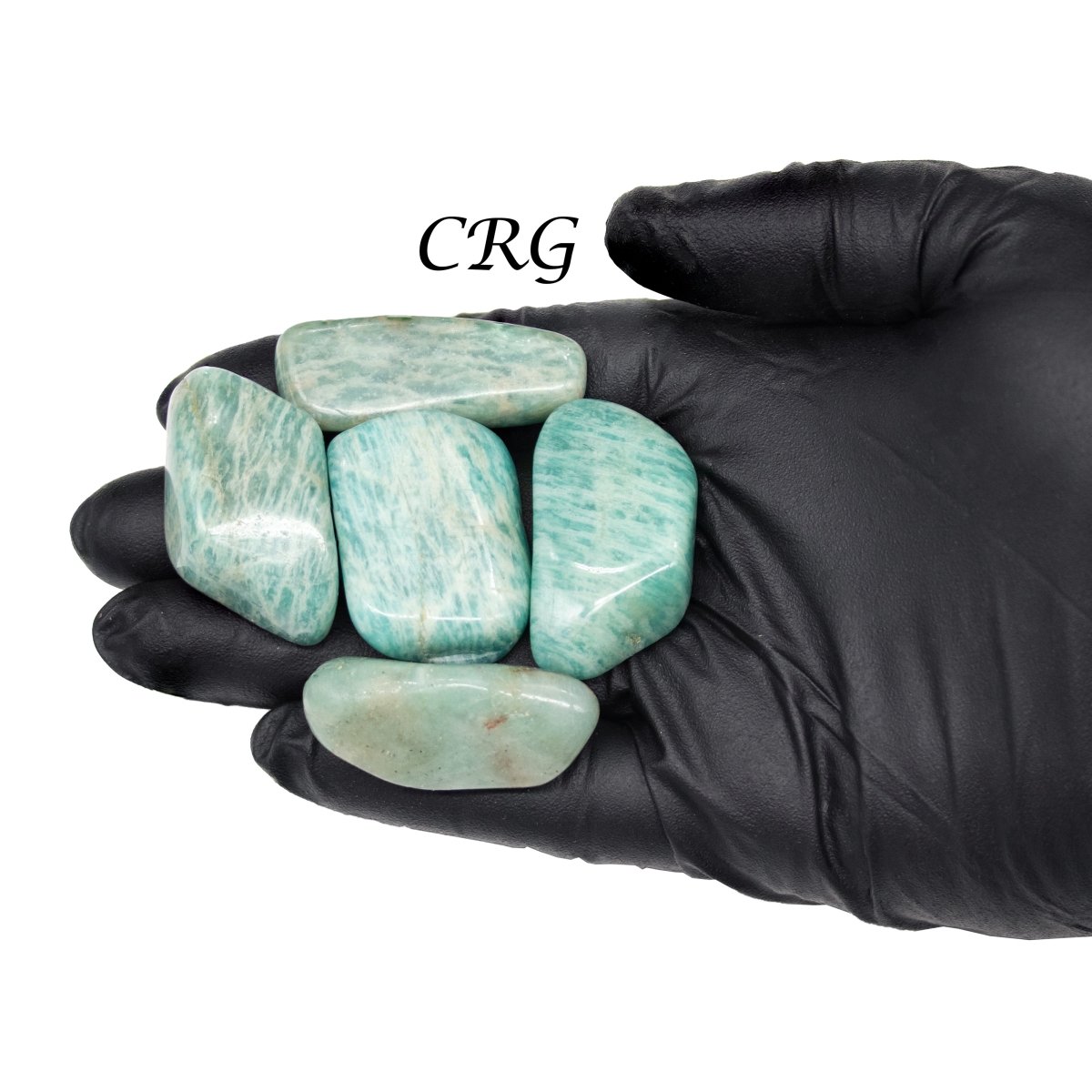 1lb LOT - Amazonite Tumbled Stones from South Africa