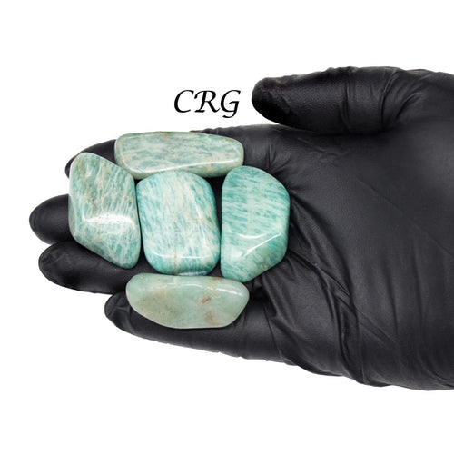 1lb LOT - Amazonite Tumbled Stones from South Africa