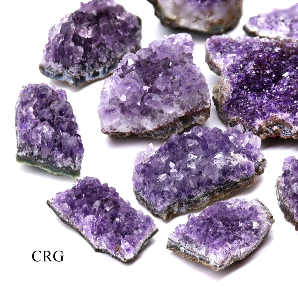 2 KILO LOT - Amethyst Druzy from Uruguaya / 25-250 GRAMS AVG / MIXED SIZES