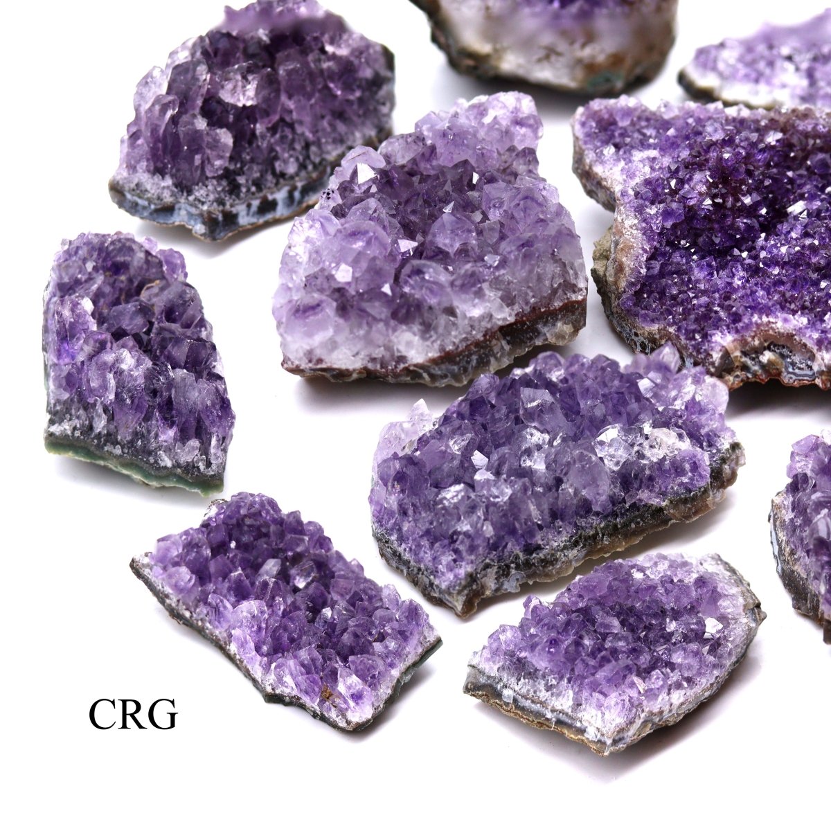 2 KILO LOT - Amethyst Druzy from Uruguaya / 25-250 GRAMS AVG / MIXED SIZES