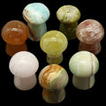 2 KILO LOT - Assorted Crystal Mushrooms / MIXED SIZES