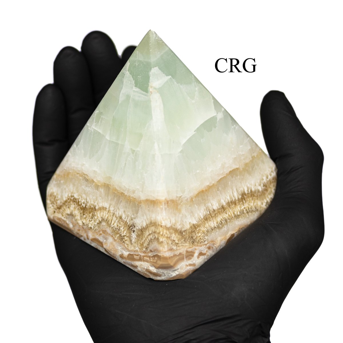 2 KILO LOT - Caribbean Calcite Pyramids / MIXED SIZES