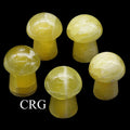 2 KILO LOT - Lemon Calcite Mushrooms / MIXED SIZES