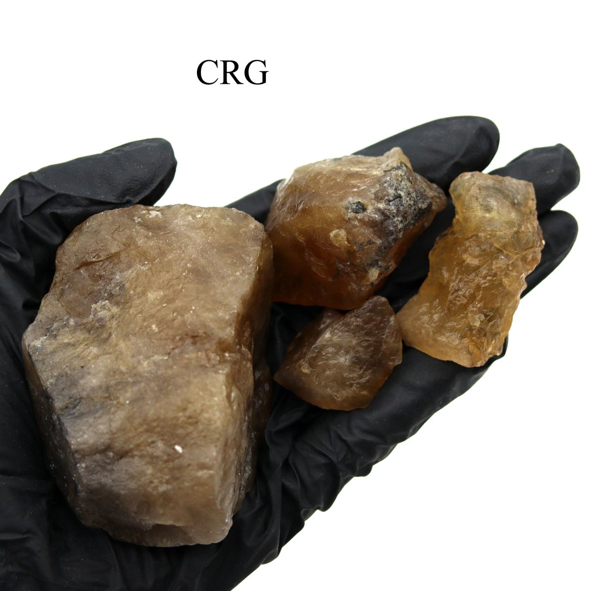 2 KILO LOT - Natural Citrine Rough Rock from Brazil / 2-6" avg