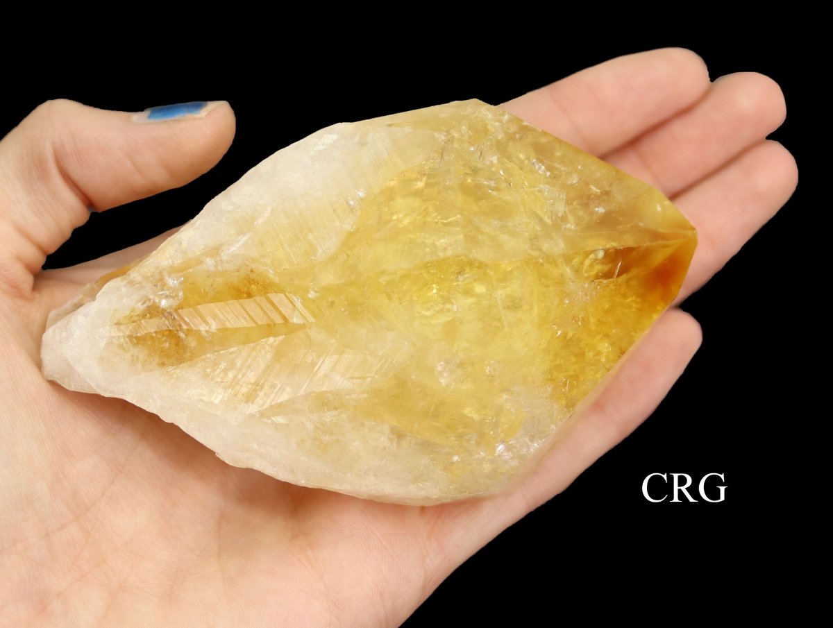 2 KILO LOT - Raw Citrine Points Extra Quality / MIXED SIZES