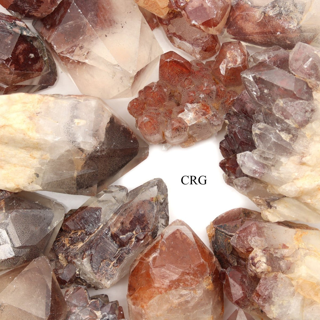 200 GRAM LOT - Red Hematoid Quartz from Zimbabwe / 40-100mm