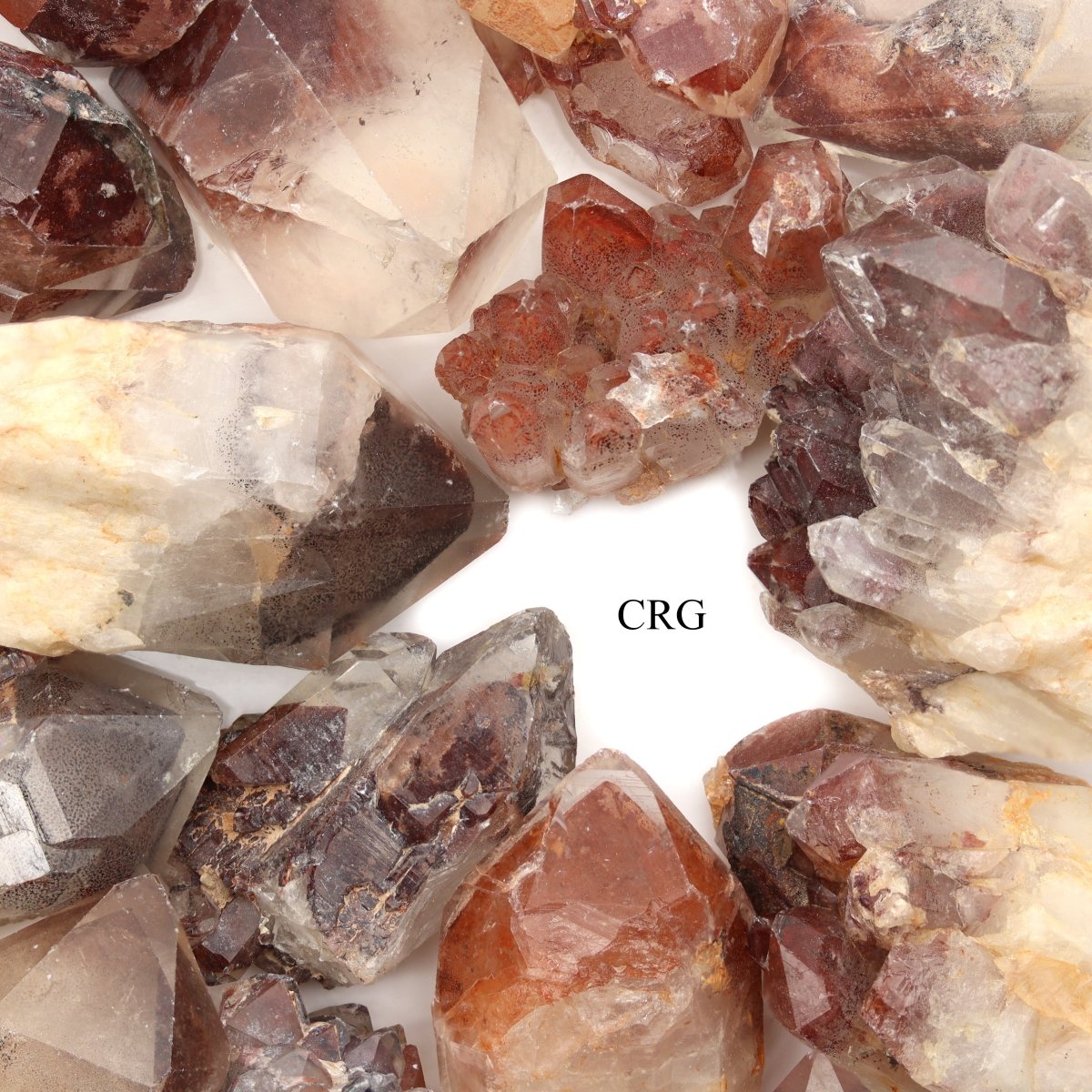 200 GRAM LOT - Red Hematoid Quartz from Zimbabwe / 40-100mm