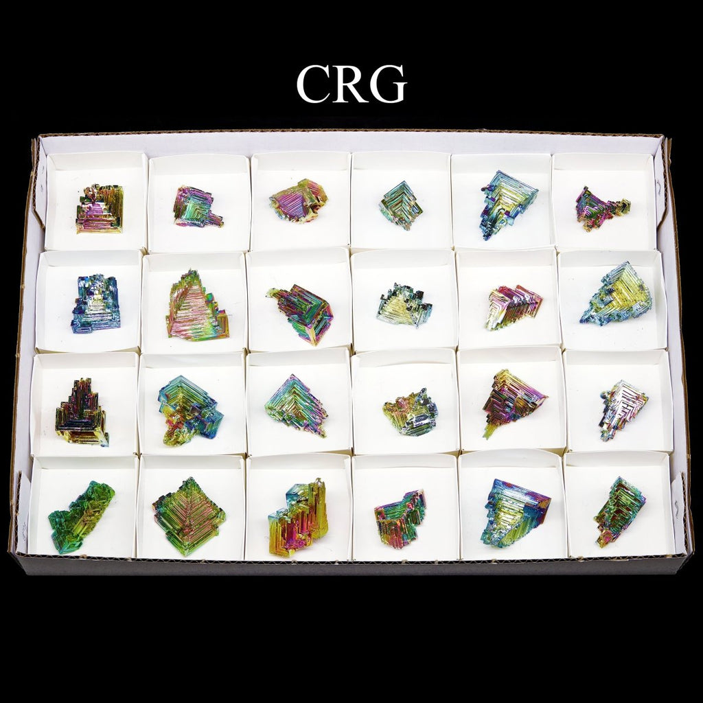 24 Piece - Bismuth Specimen Flat