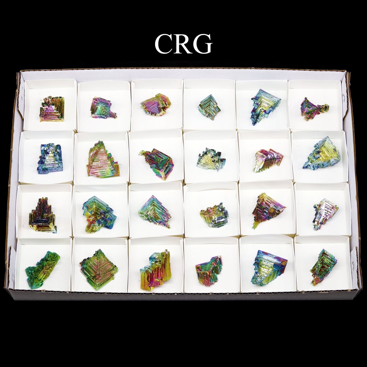 24 Piece - Bismuth Specimen Flat